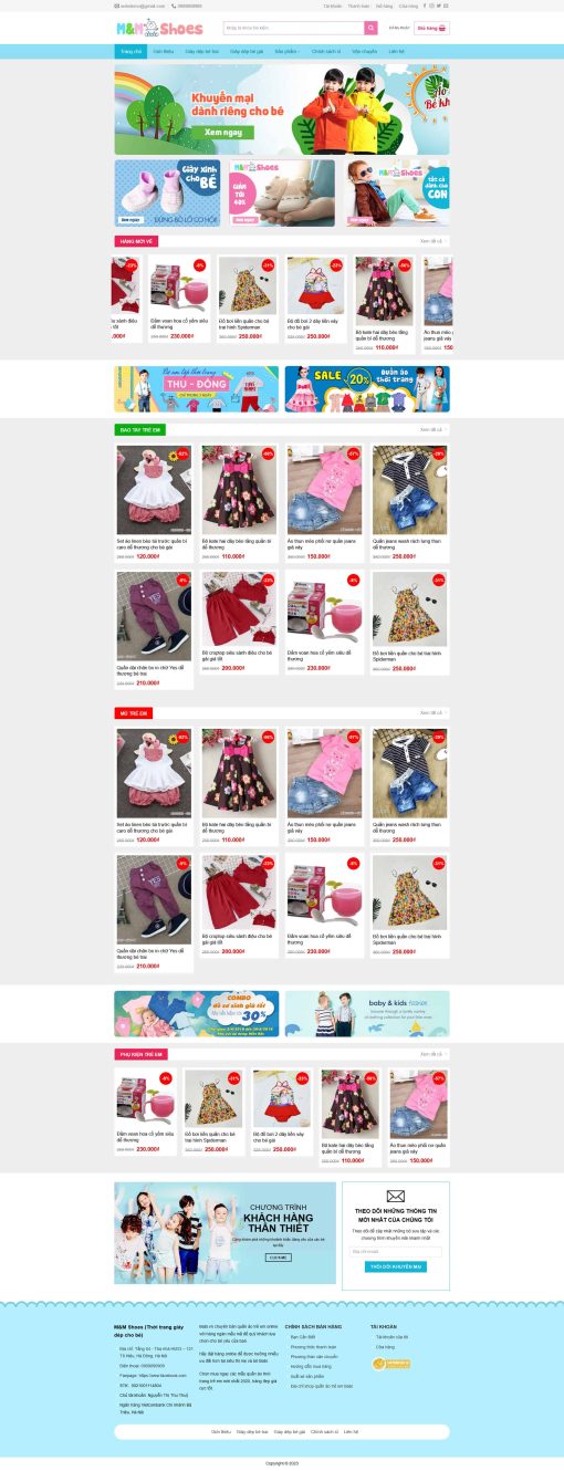 THEME WORDPRESS BABY SHOP 2