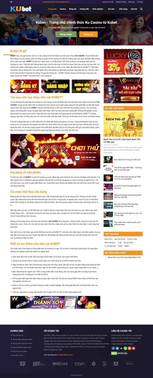 THEME WORDPRESS CASINO 2