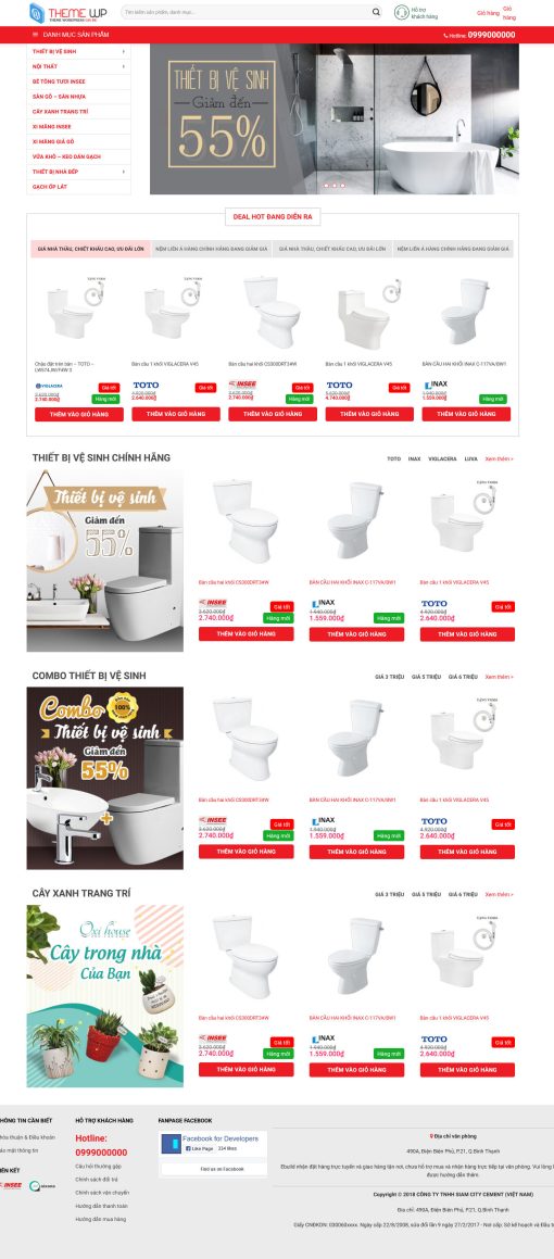 THEME WORDPRESS THIẾT BỊ VỆ SINH ,VẬT KIỆU XÂY DỰNG