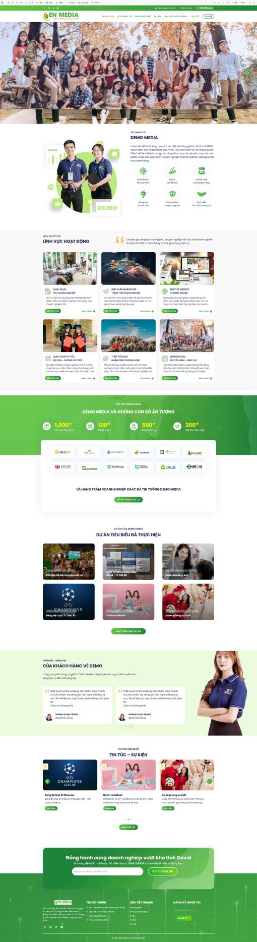 THEME WORDPRESS CÔNG TY MARKETING 2