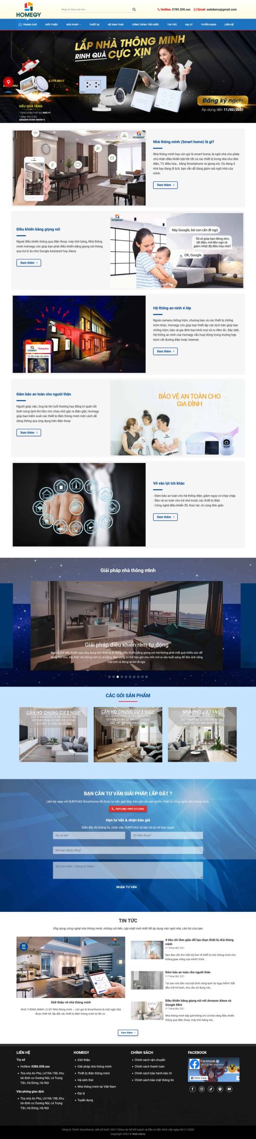 THEME WORDPRESS SMARTHOME 3