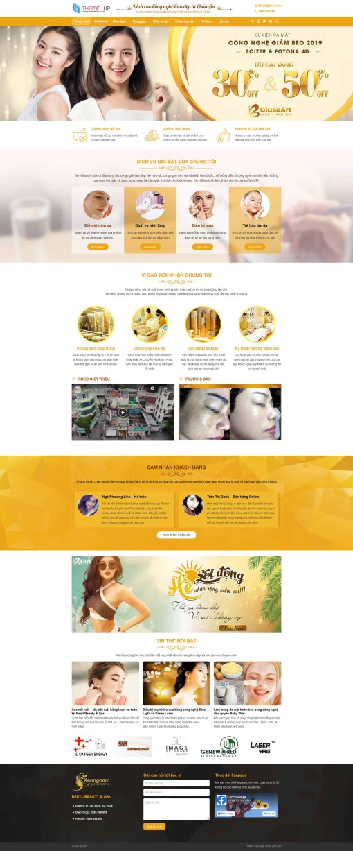 THEME WORDPRESS SPA