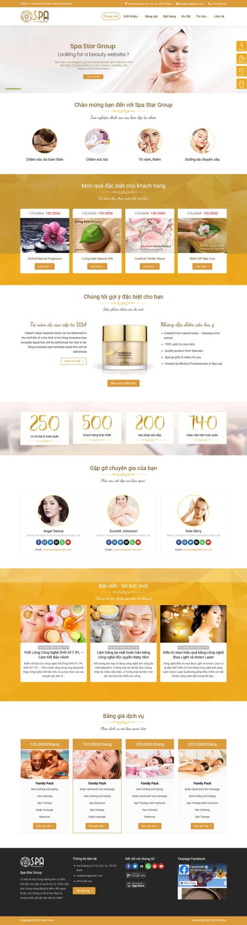 THEME WORDPRESS SPA 11