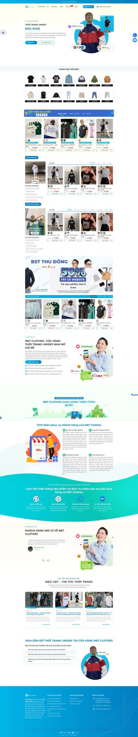 THEME WORDPRESS THỜI TRANG 16 CHUẨN ĐẸP